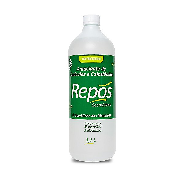 Amaciante Liquido de Cutículas e Calosidade 1,1L - Repos Cosméticos