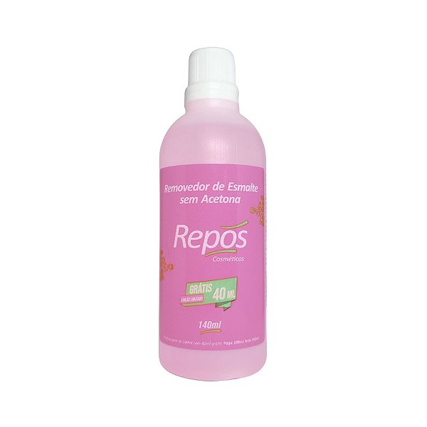 Removedor de Esmalte sem Acetona 140ml - Repos