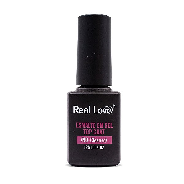 Top Coat NO-Cleanse 12ml - Real Love
