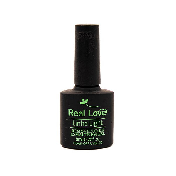 Removedor De Esmalte Em Gel Linha Light 8ml - Real Love