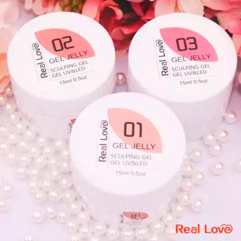 Gel Construtor Jelly Sculpting Gel 15ml - Real Love