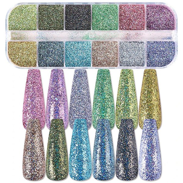 Glitter Fino Furta Cor para Decoração - Real Love