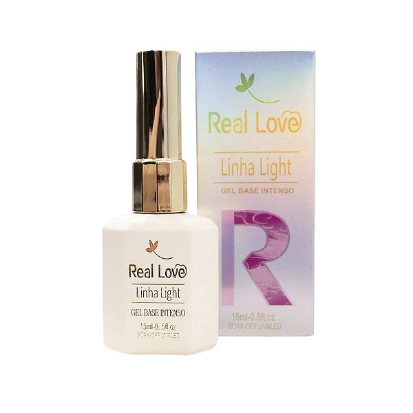 Base em Gel Intenso Para Unhas Linha Light 15ml - Real Love