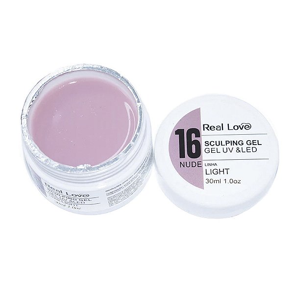 Gel Sculpting 30ml Nº16 - Linha Light - Real Love