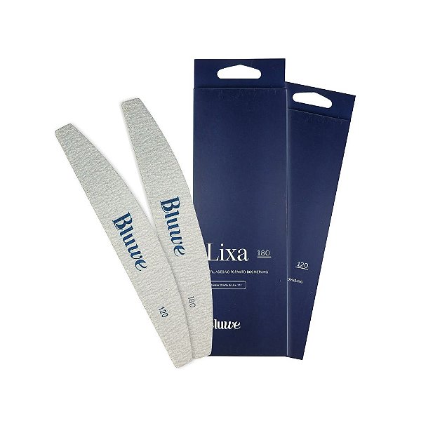 Novo Kit Refil 10 Lixas Boomerang - Bluwe
