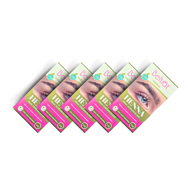 Henna para Sobrancelha 2,5G com Itensificador de Cor - Beltrat