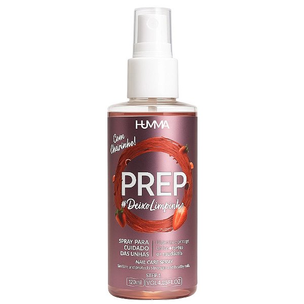 Prep Spray Higienizador de Unhas 120ml - Humma