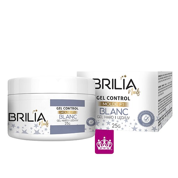 Gel Control p/ Molde F1 LED/UV 25g - Brilia