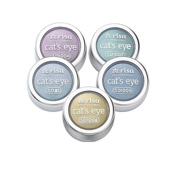 Pó Cromado Magnético - Olho de Gato 0,3g - Risa Professional