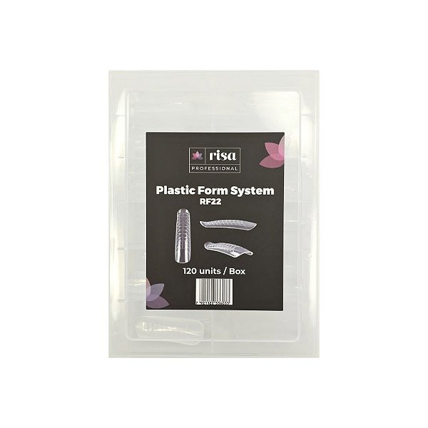 Molde F1 RF22 para Polygel e Acrigel - 120und - Risa Professional