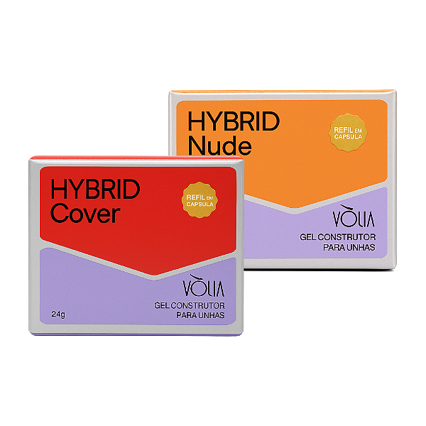 Refil Capsula Gel Hybrid - Refil Blister 24g - Volia