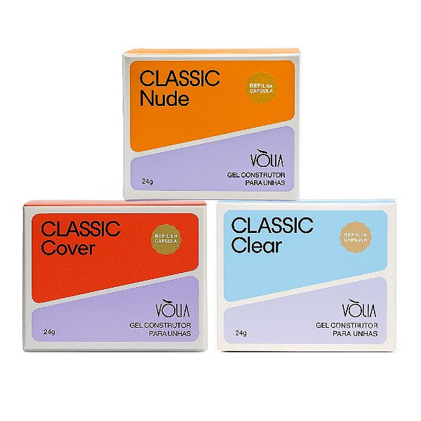 Refil Capsula Gel Classic - Refil Blister 24g - Volia