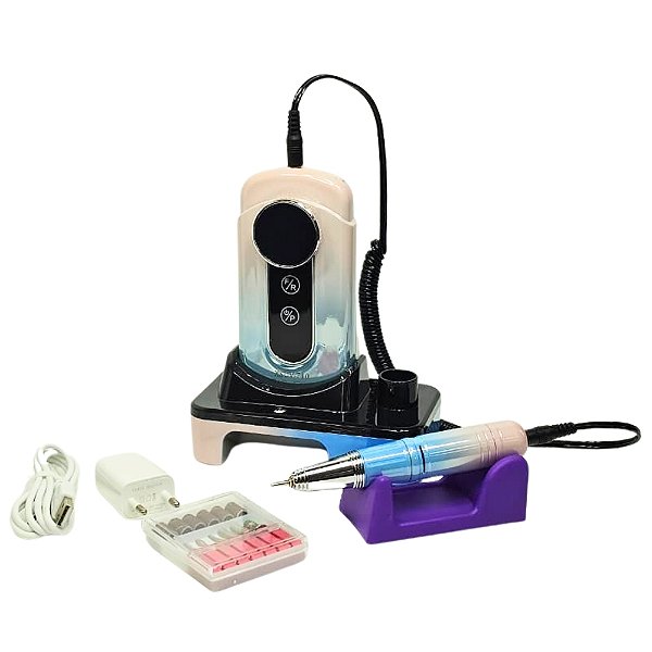 Lixadeira Portátil com Cabine UV XSUV-710 45.000 - Recarregável