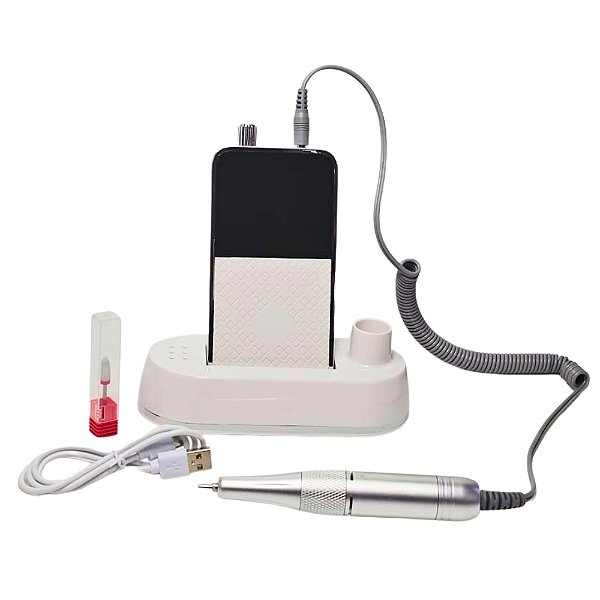 Lixadeira de Unha Profissional M-848 50.000 RPM - Recarregável