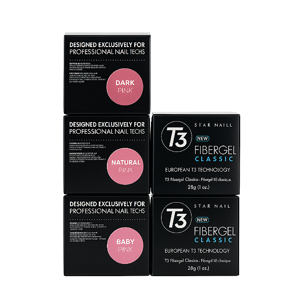Gel Unhas Novo Fibergel Classic - Star Nail T3 Cuccio - 28g