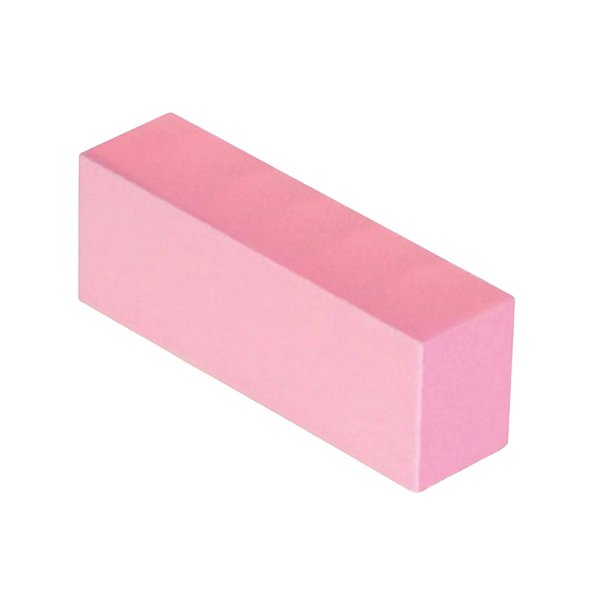 Lixa Bloco Polidor Rosa 220/320Grit - Cuccio