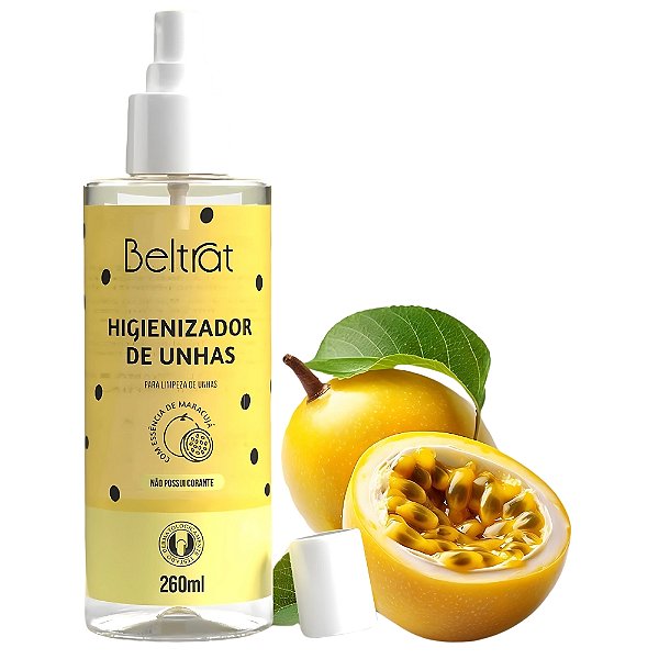 Higienizador De Unhas Essência de Maracujá 260ml - Beltrat