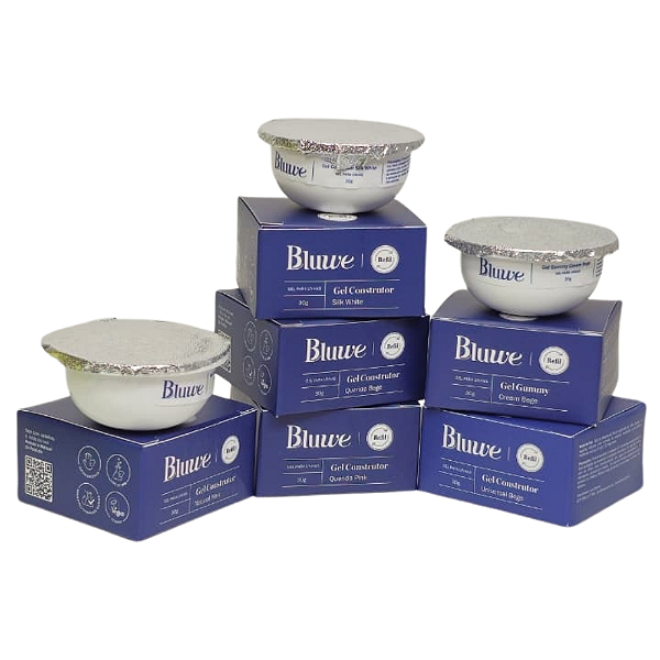 Novo Refil Gel Construtor Blister 30g - Bluwe