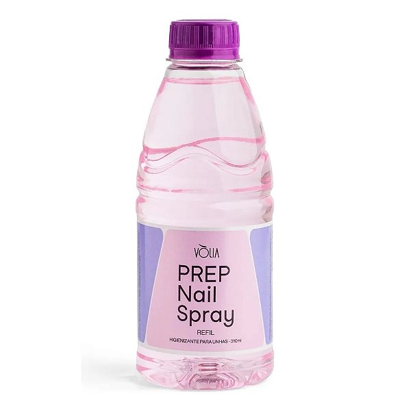 Refil Prep Higienizador Nail Spray 310ml - Volia