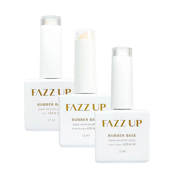 Rubber Base com Cor 12ml - Fazz Up