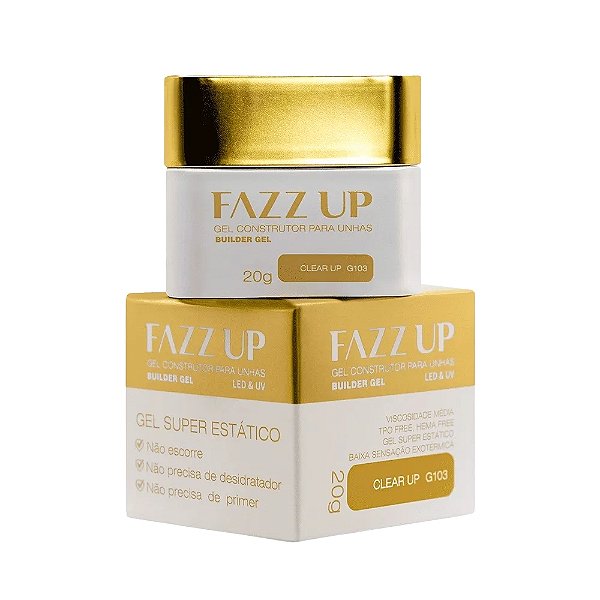 Gel Construtor Estático 20g - Fazz Up