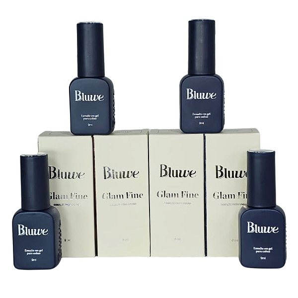 Esmalte em Gel Coleção Glam Fine 9ml - Bluwe