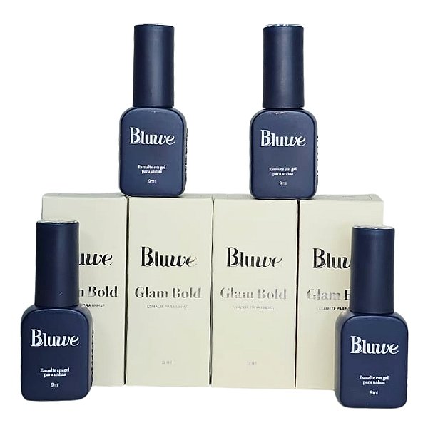 Esmalte em Gel Coleção Glam Bold 9ml - Bluwe