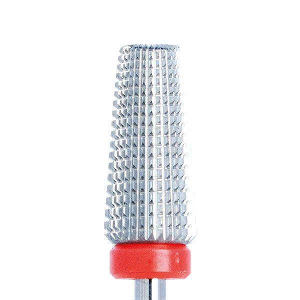 Broca Conica Topo Reto Tungstenio T32-F - Faixa Vermelha - Bluwe