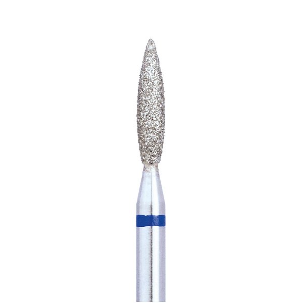 Broca Diamantada Chama Ponta Fina D22-M - Faixa Azul - Bluwe