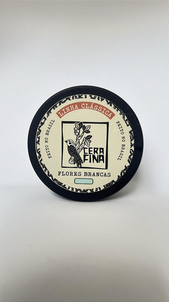 Vela aromática flores brancas 90gramas