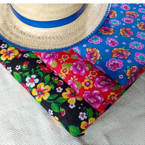 Caminho de Mesa em Chita 45cm x 1,40m Fafaty