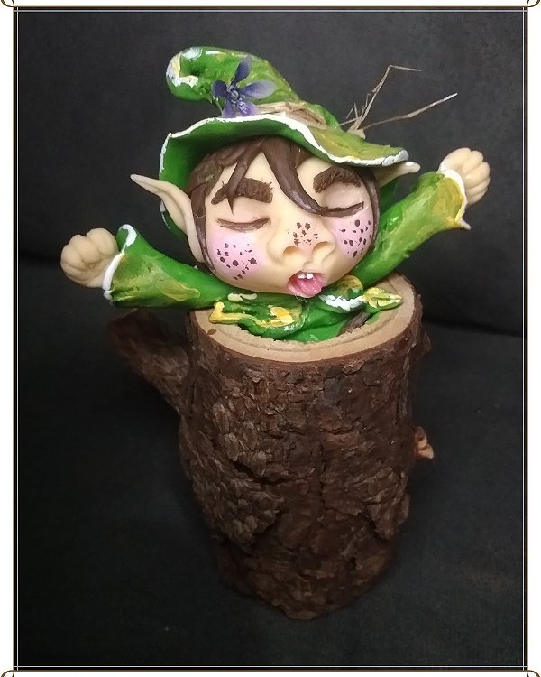 Escultura de duende