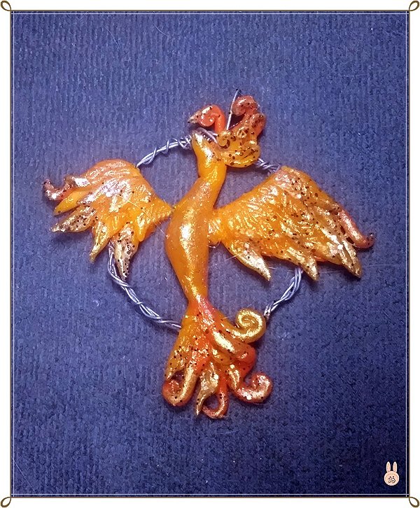 Pingente fênix