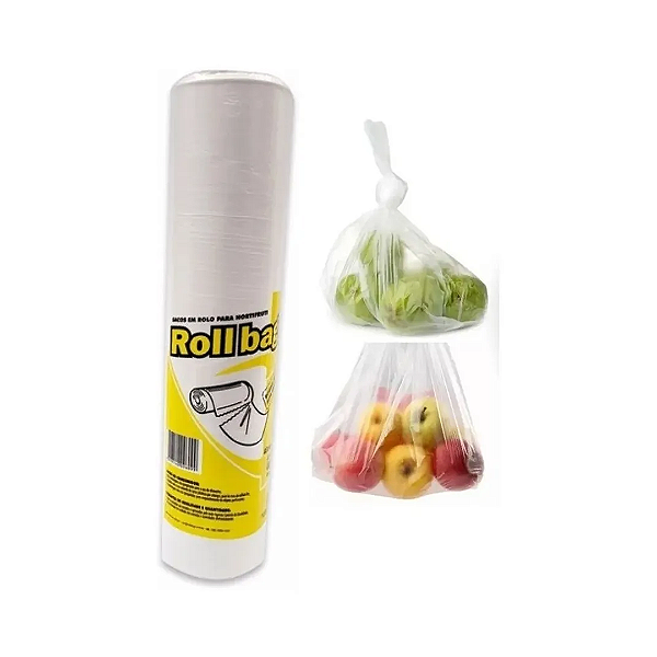 Saco Plastico Bobina Picotada 40x60