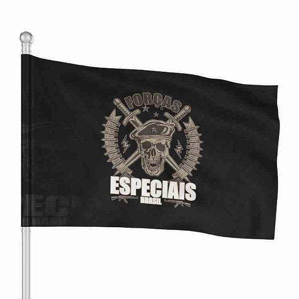 Bandeira 150 x 100   Forças Especiais Brasil