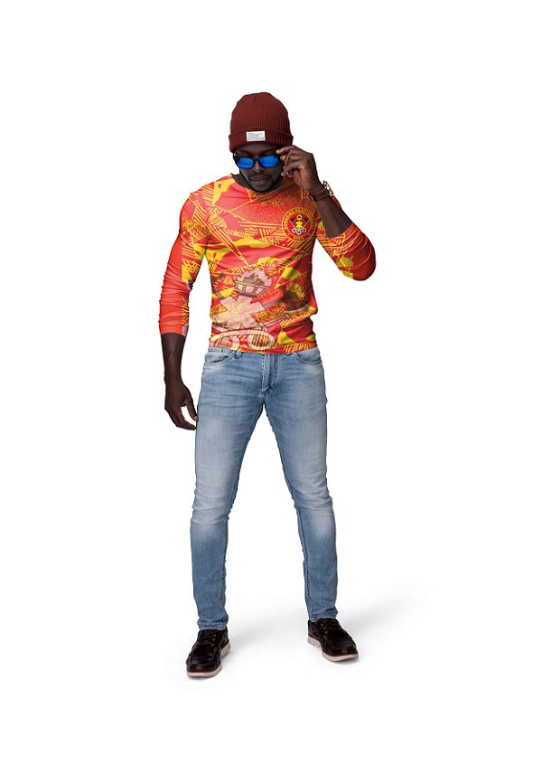 Camisetas Manga Longa  Personalizadas  Com Sua Estampa em  Sublimação Total Personalizadas ( Pedido Mínimo 10 camisietas )