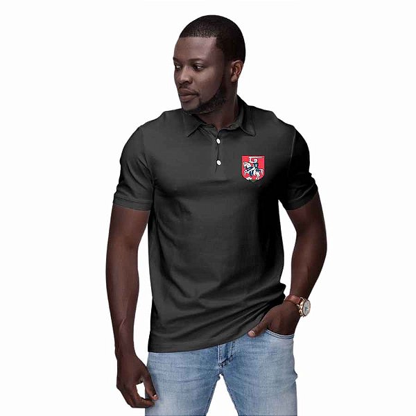 Camiseta Polo  Personalizadas  Com Sua Logo Marca Bordada ( Pedido Mínimo 10 Peças )