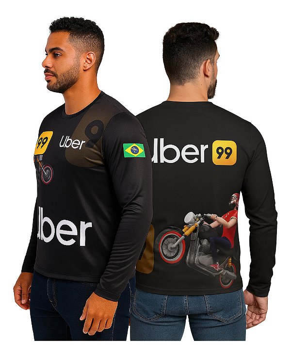 Camiseta uber 99 tecido dry fit