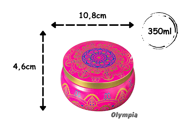 Lata Agata Rosa 350ml