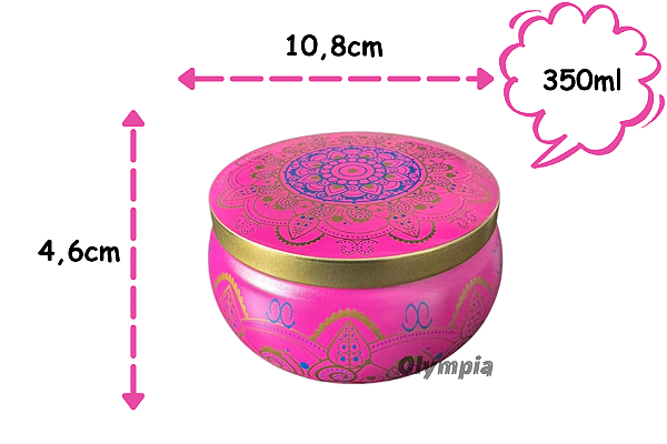 Lata Agata Rosa 350ml