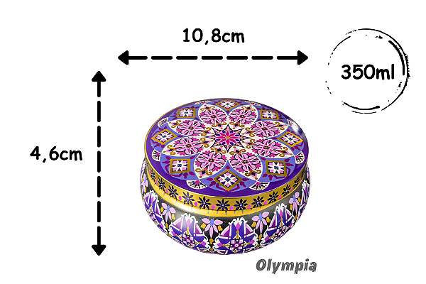 Lata Arabesco Violeta 350ml