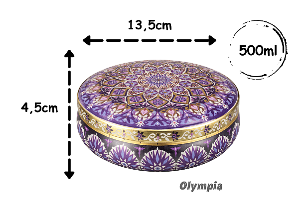 Lata Arabesco Violeta 500ml