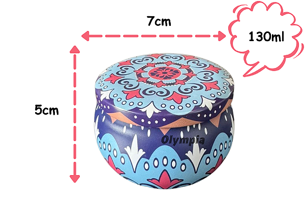 Lata Vintage Índigo 130ml