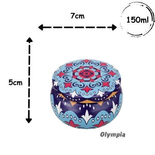 Lata Mandala Índigo 150ml