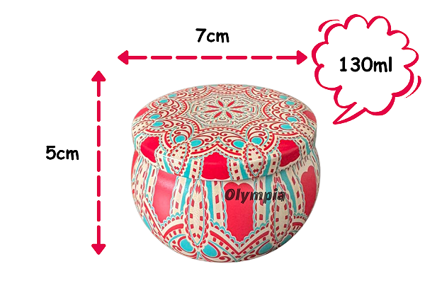 Lata Vintage RubiCéu 130ml