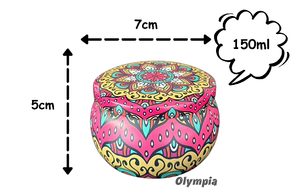 Lata Mandala TerraRosa 150ml