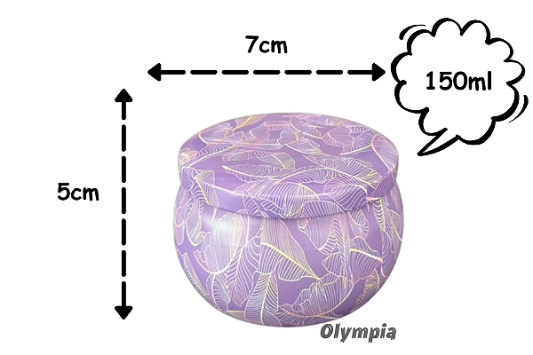 Lata Folhaara Blue 150ml