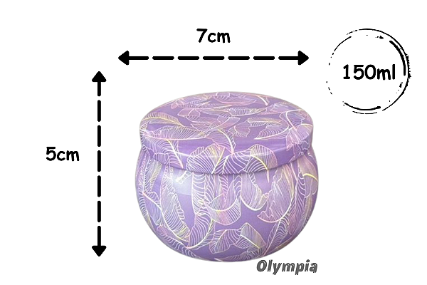 Lata Folhaara Blue 150ml