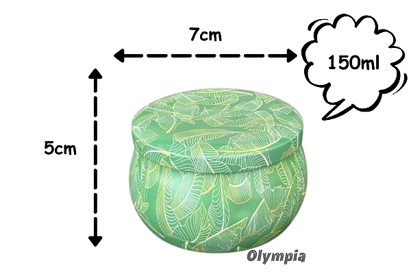 Lata Folhaara Green 150ml