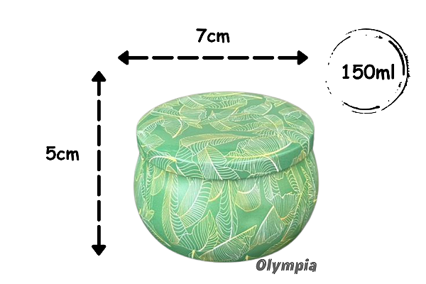 Lata Folhaara Green 150ml